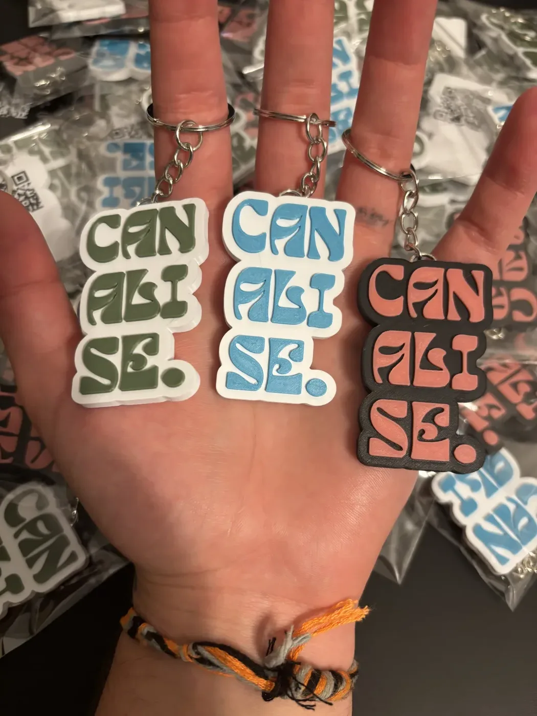Porte-clés CANALISE pour les fans de l'aventurière Clémence Dubent, Koh-Lanta 2026