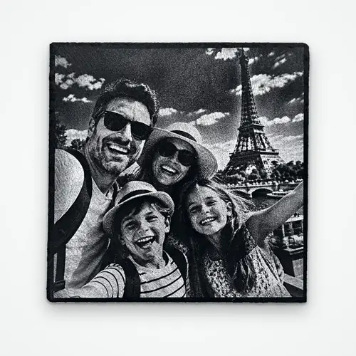 Grande ardoise carrée, 30 × 30 cm